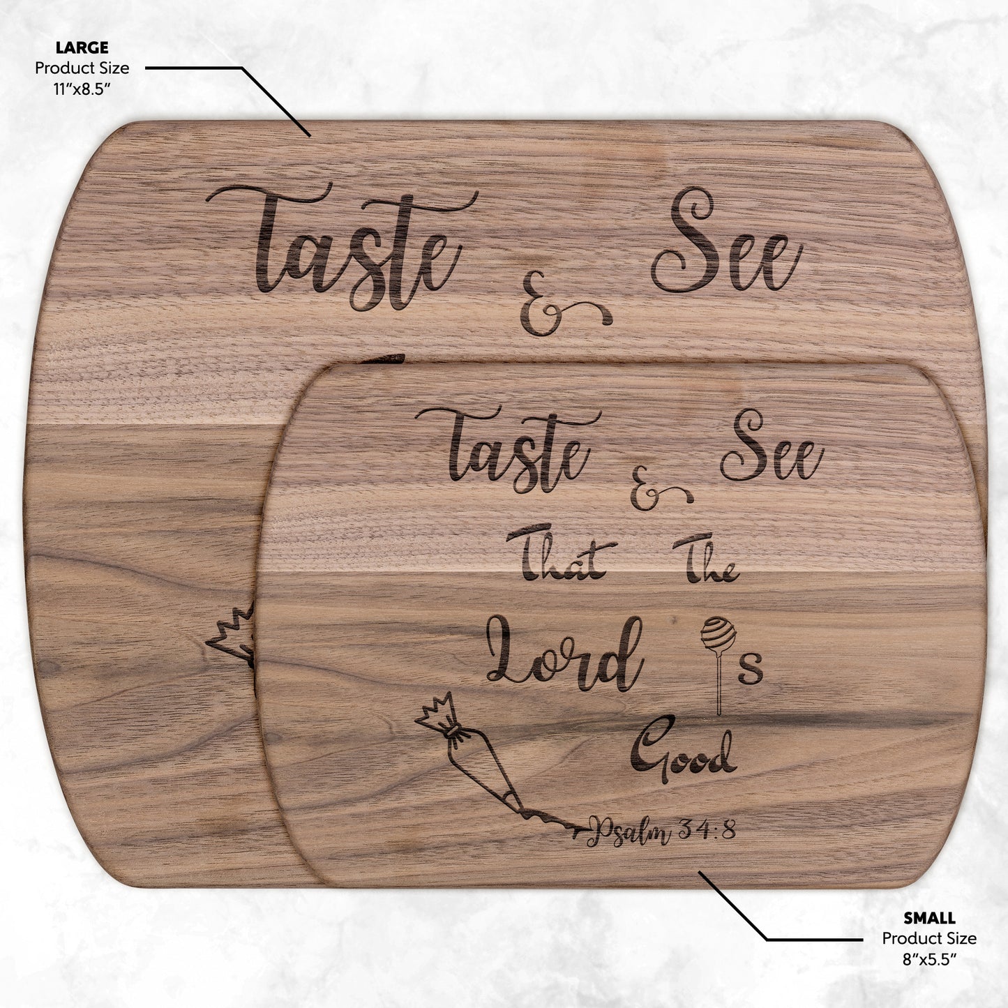 Taste & See Cutting Board