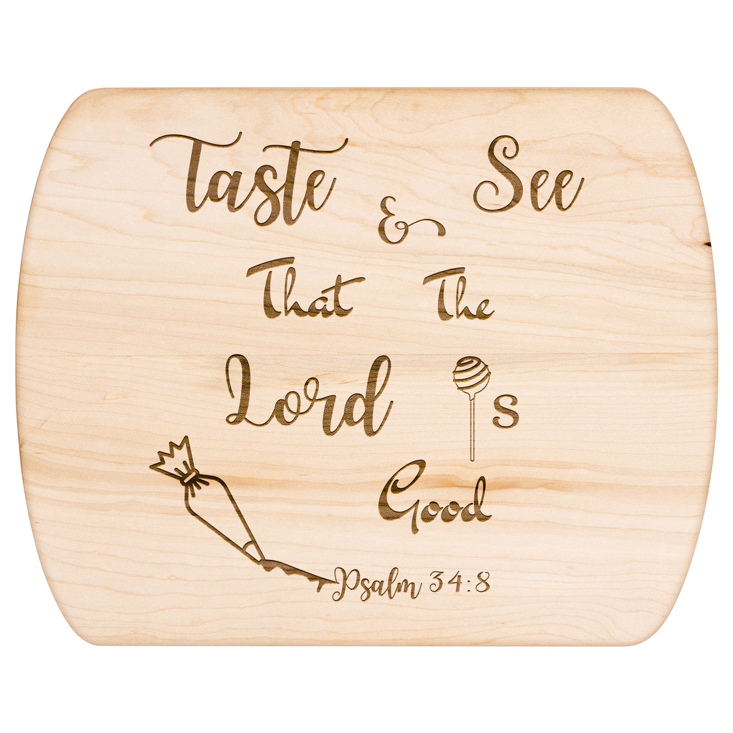 Taste & See Cutting Board