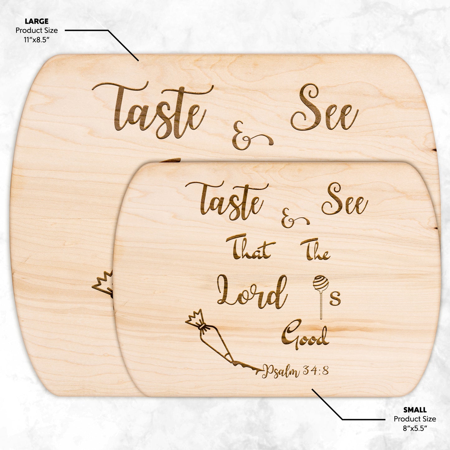 Taste & See Cutting Board