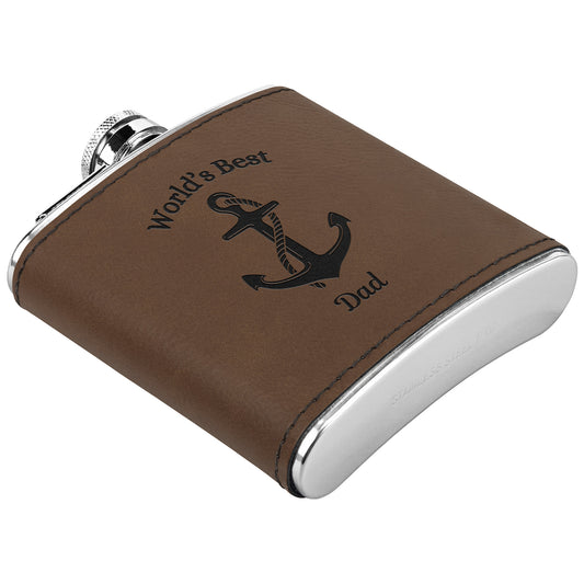 World's Best Dad Flask