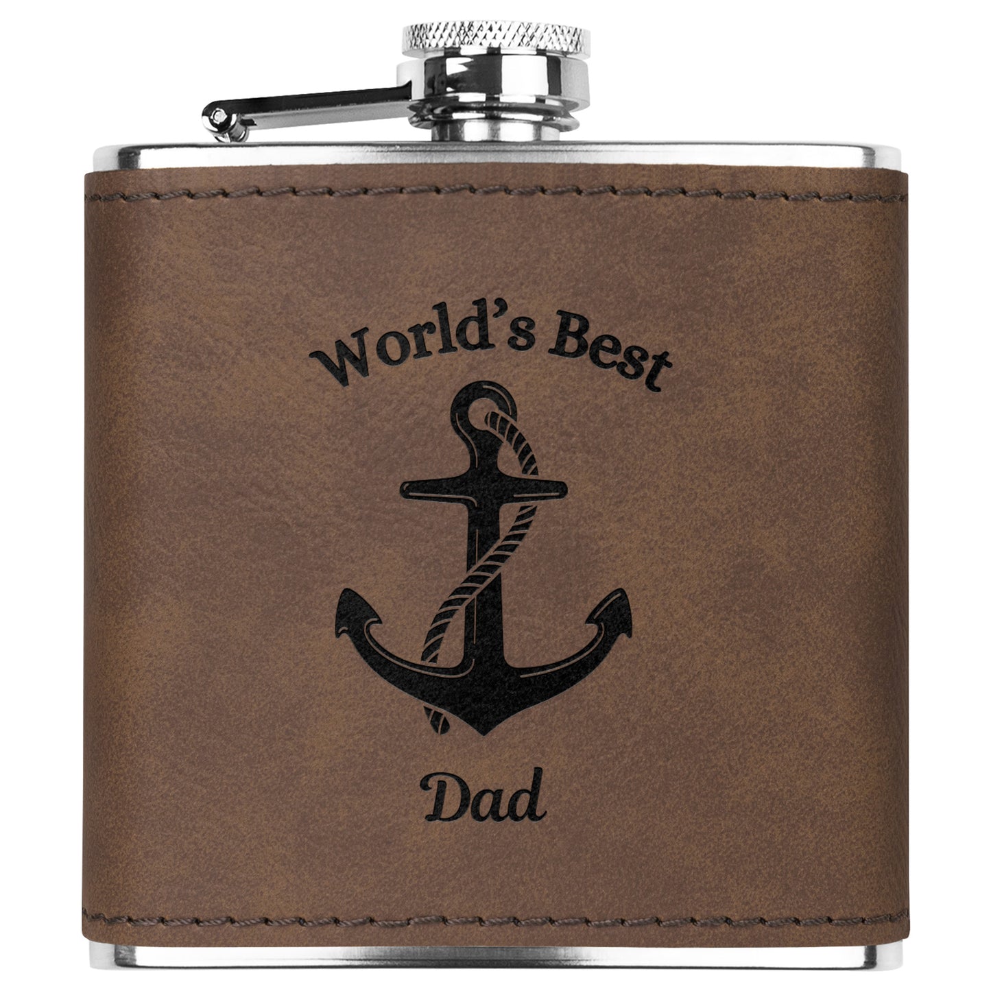 World's Best Dad Flask