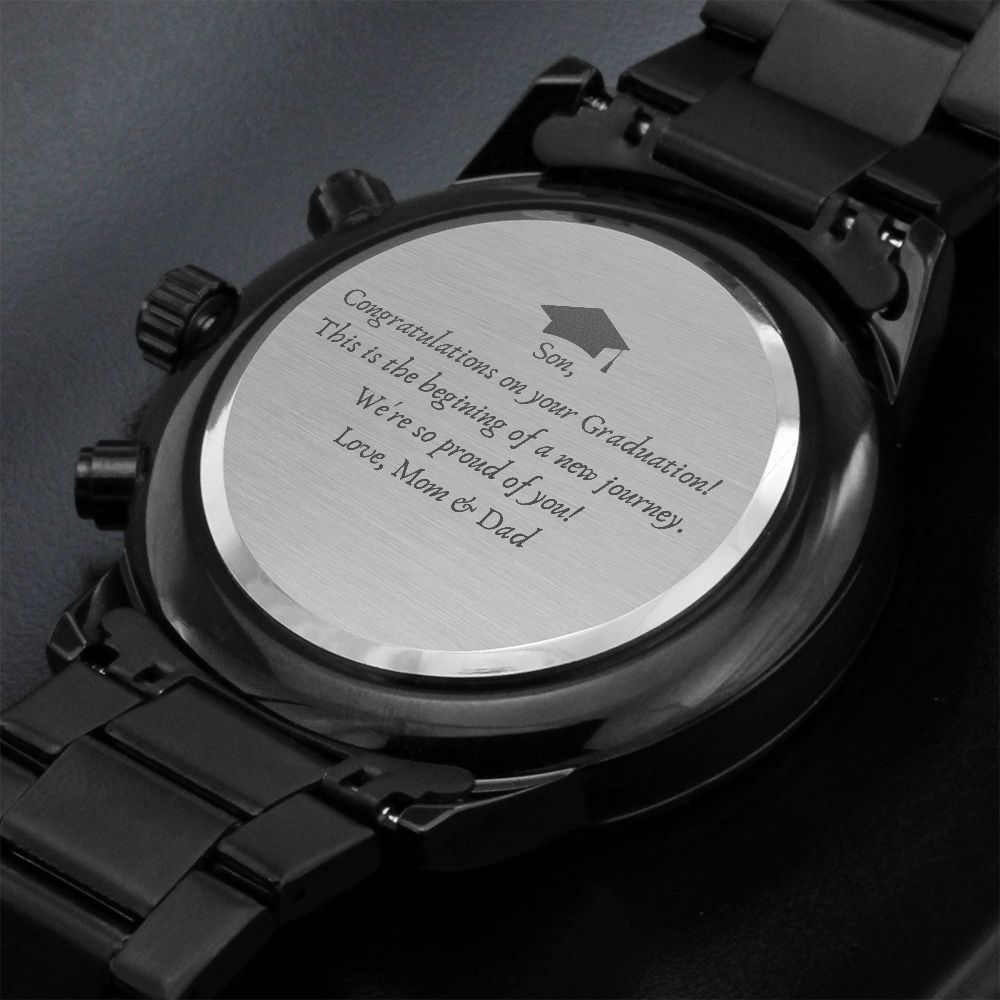 Son-Engraved Graduation Watch