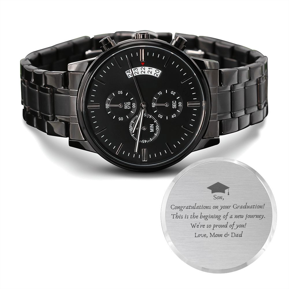 Son-Engraved Graduation Watch