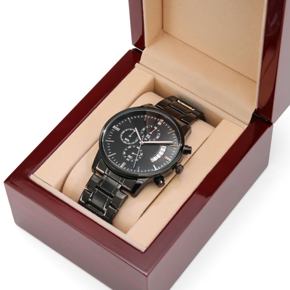 Son-Engraved Graduation Watch