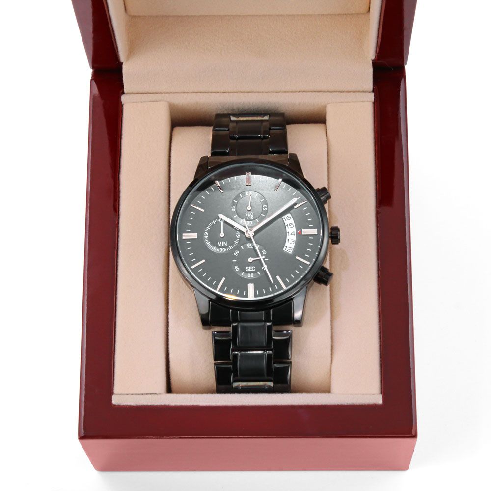 Son-Engraved Graduation Watch
