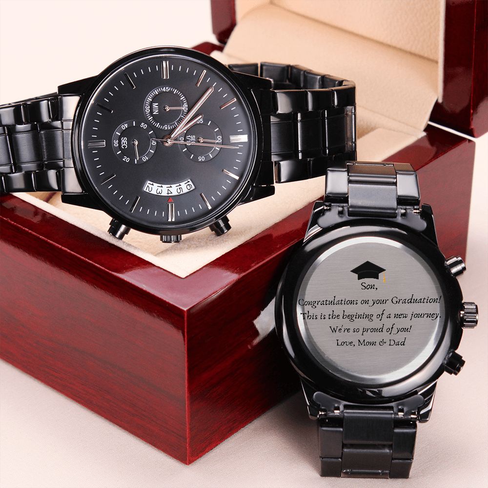 Son-Engraved Graduation Watch
